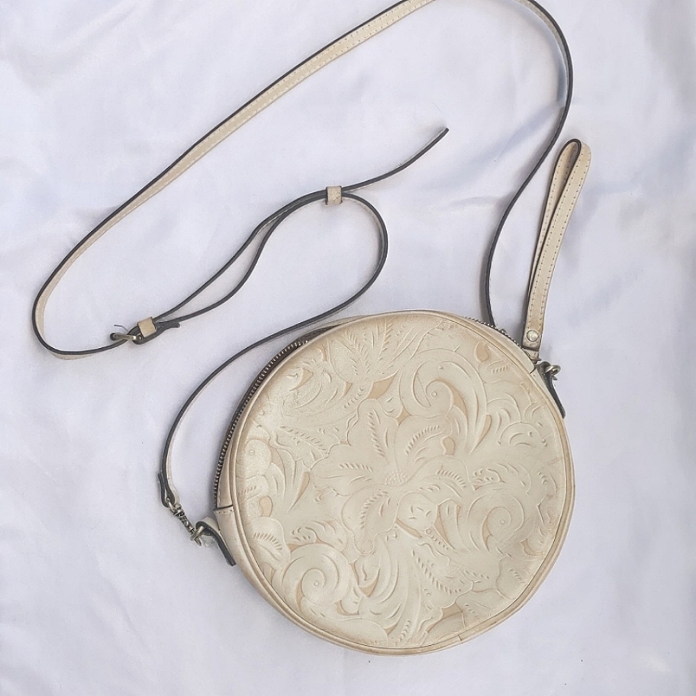 Patricia Nash Canteen Crossbody Leather Purse